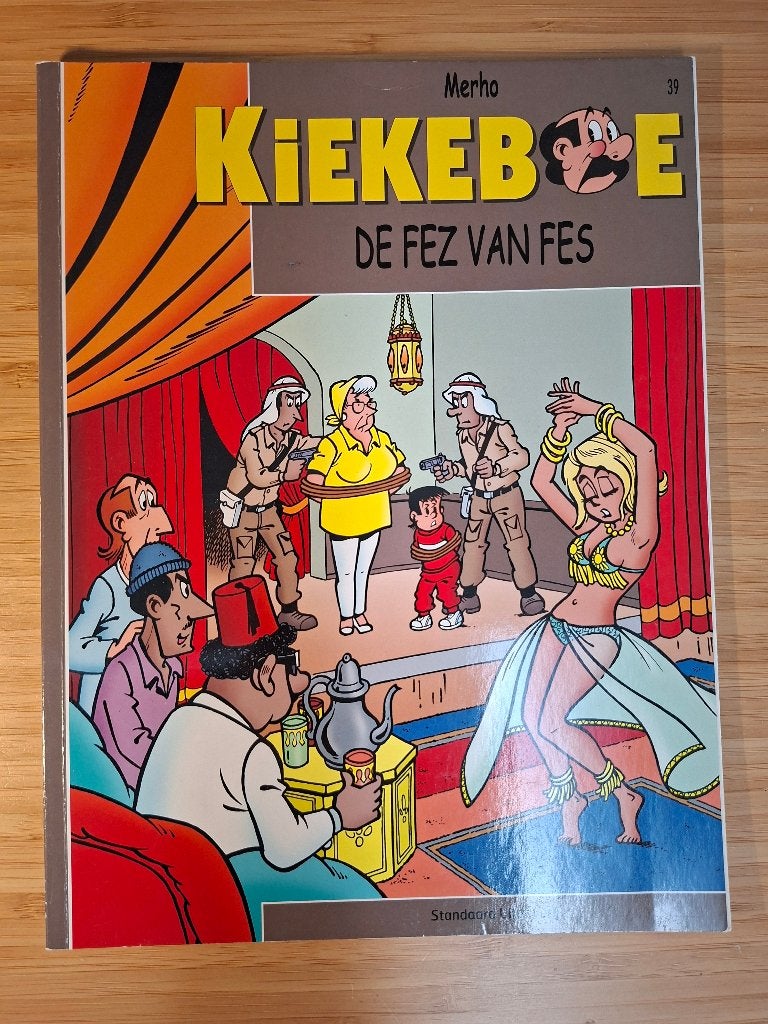 de Kiekeboes strip - DE FEZ VAN FES - 39, Ophalen, Eén stripboek, Merho, Zo goed als nieuw