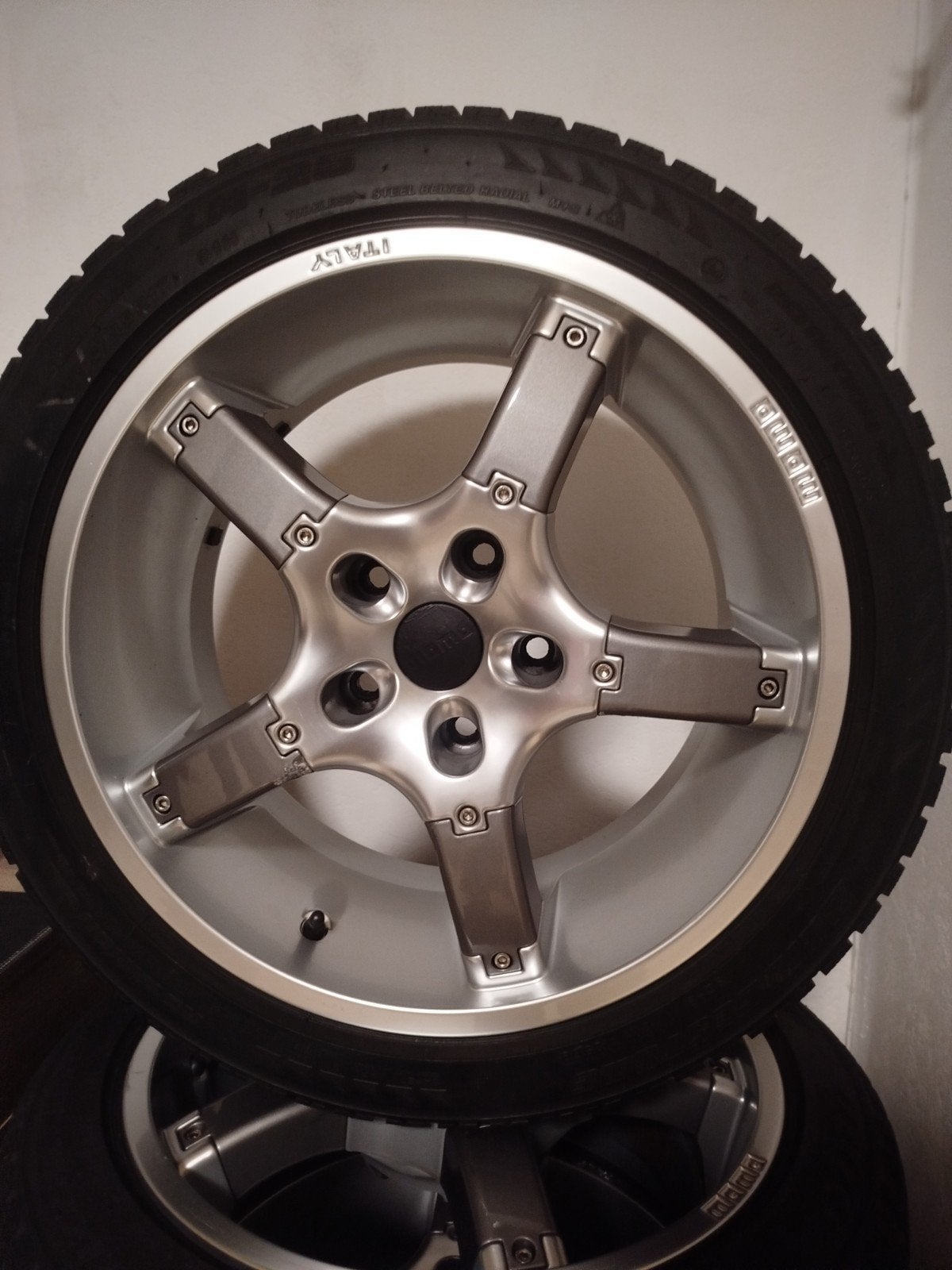 Velgen 17inch breedset, Ophalen, Band(en)