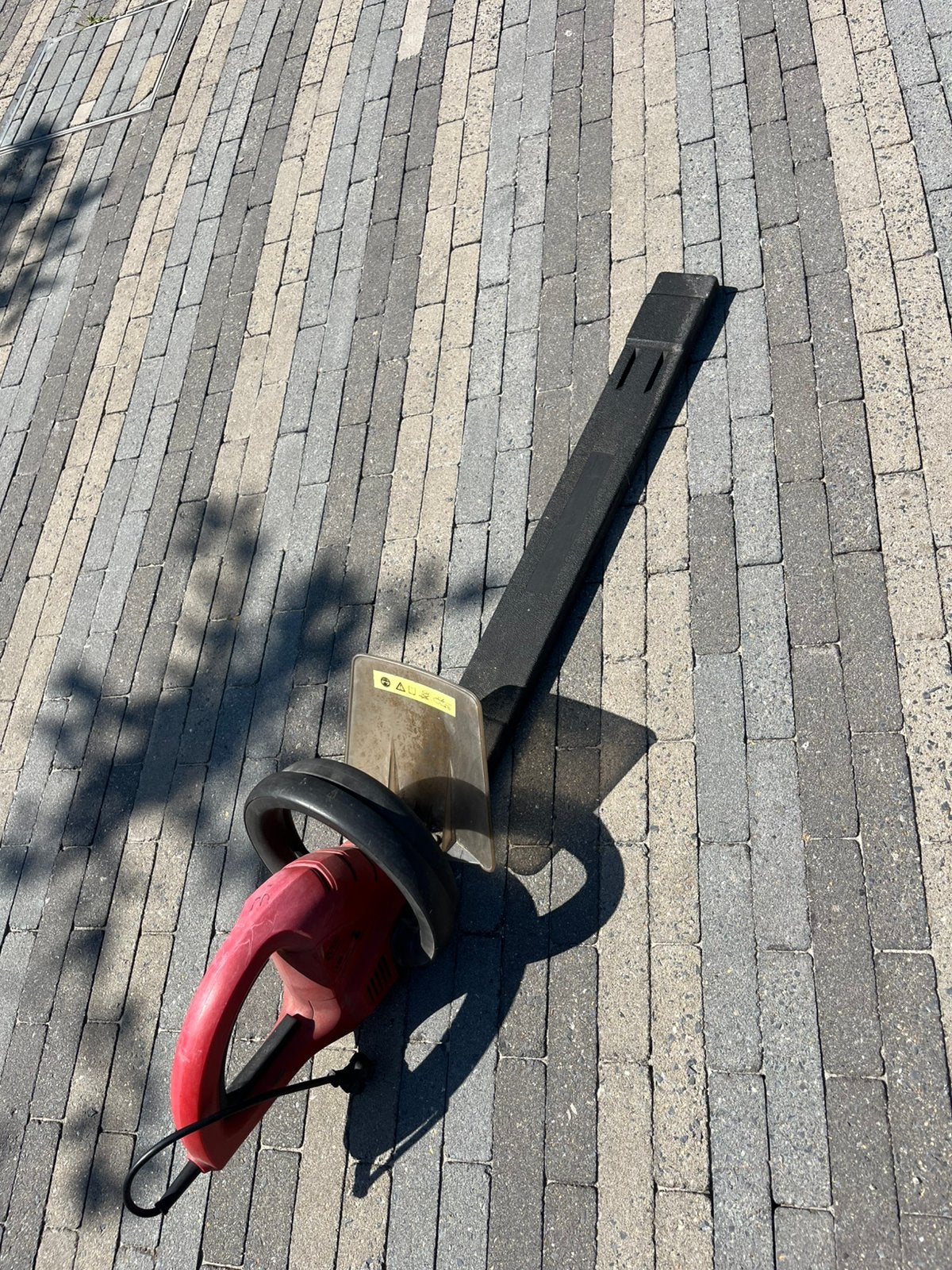 Heggenschaar 600 mm zaagblad, Tuin en Terras, Ophalen, Zo goed als nieuw