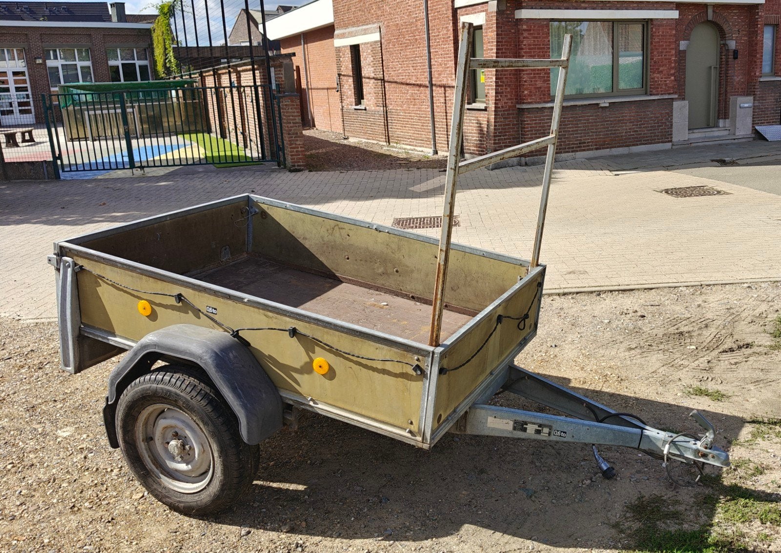 Aanhangwagen Westfalia 120*170, Auto diversen, Aanhangers en Bagagewagens, Ophalen, Gebruikt
