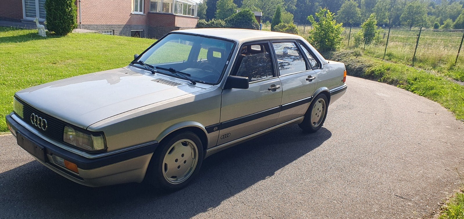 Audi 90 2.2kv 1985, 100 kW, Argent ou Gris, Achat, Verrouillage central