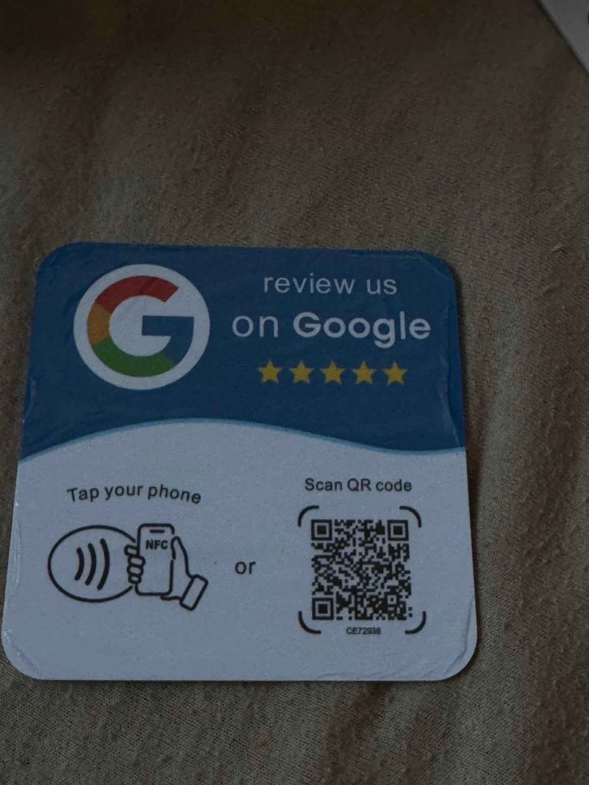 Google review cards, Enlèvement ou Envoi, Comme neuf, Téléphone
