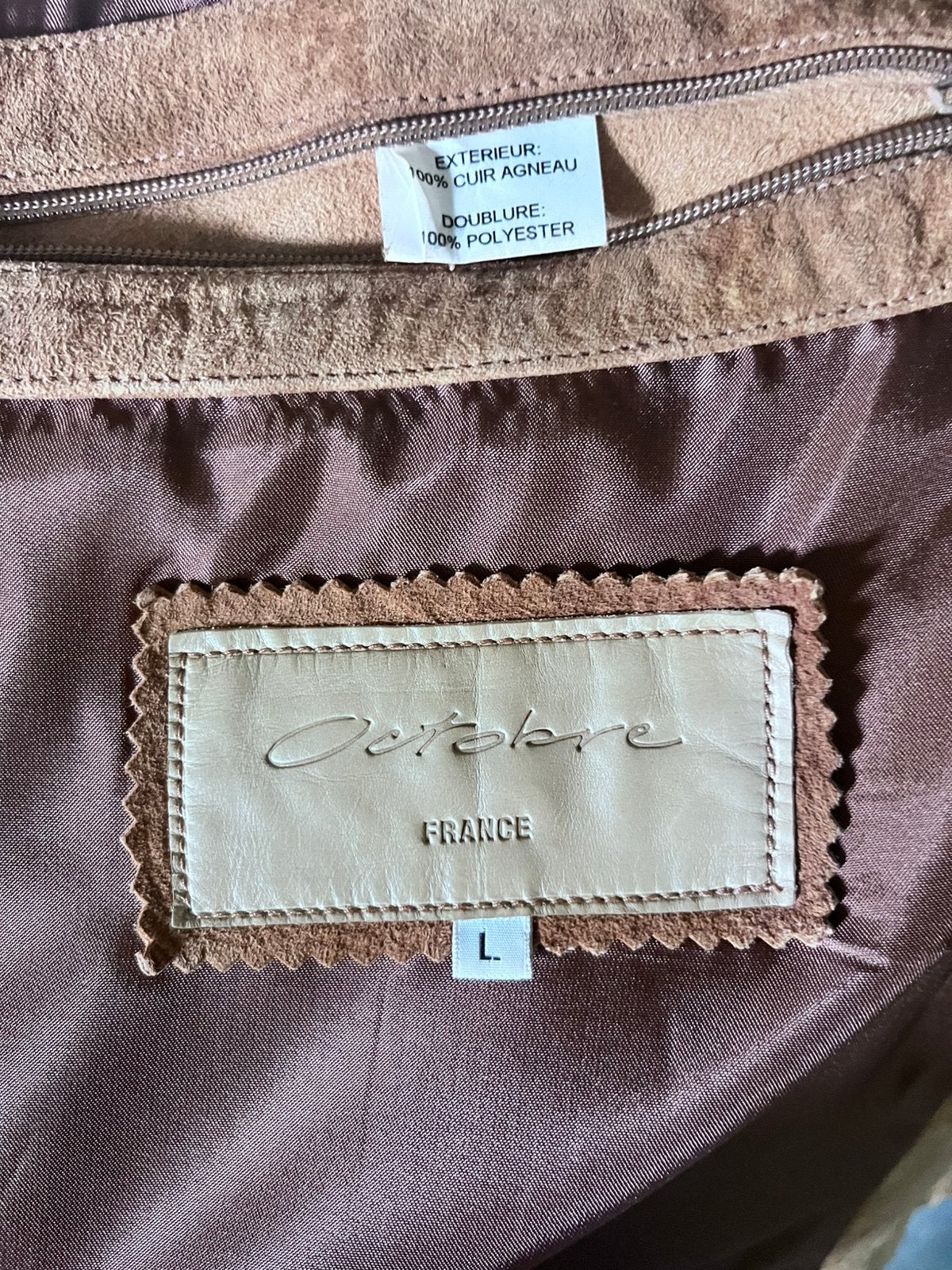 Veste en cuir d’agneau, Vêtements | Hommes, Enlèvement, Porté, Taille 52/54 (L)
