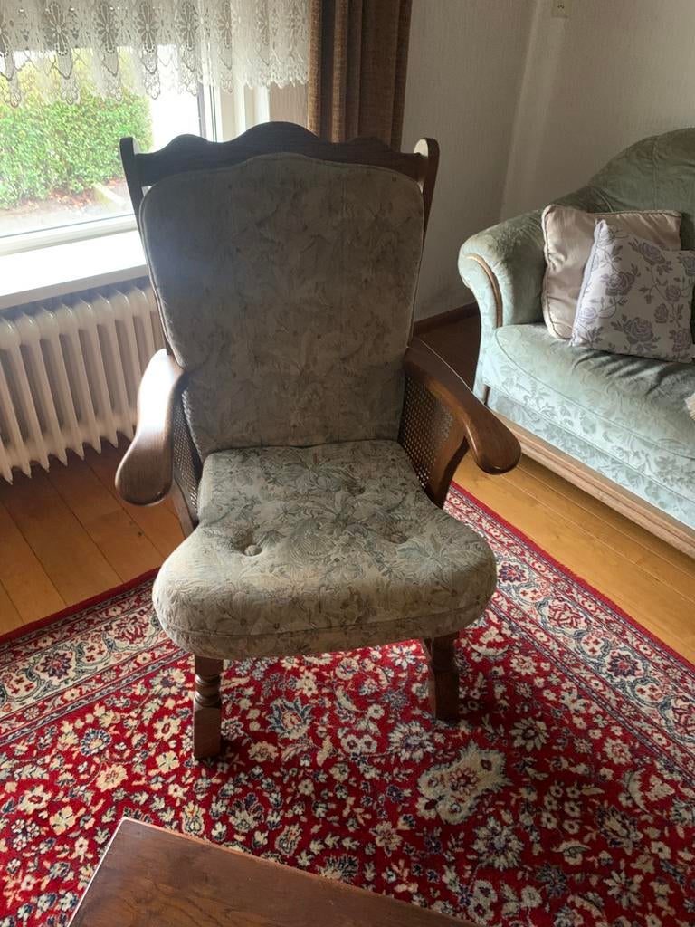 Zetel met eiken onderstel, Ophalen