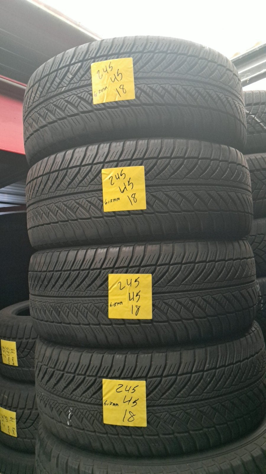2454518 245/45/18 245/45r18 hiver, Enlèvement