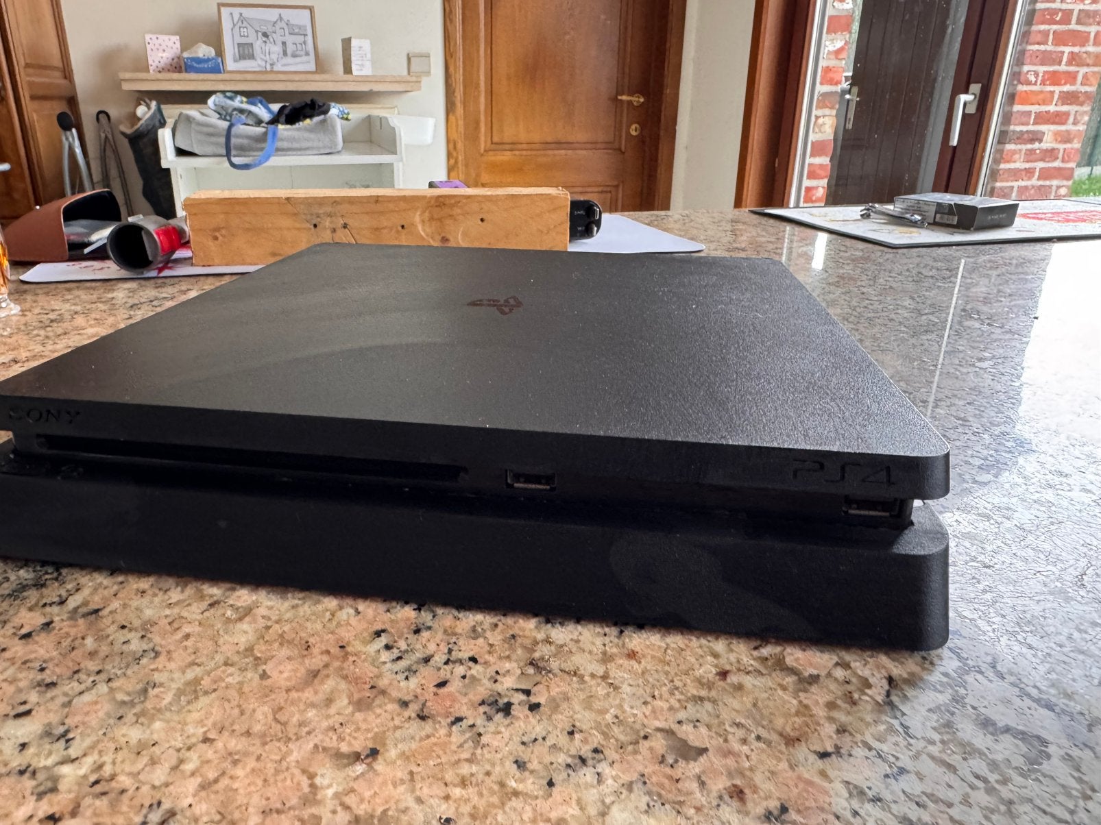 Playstation 4 met controller en Sims 4, Games en Spelcomputers, Ophalen, Met 1 controller, Slim, 500 GB