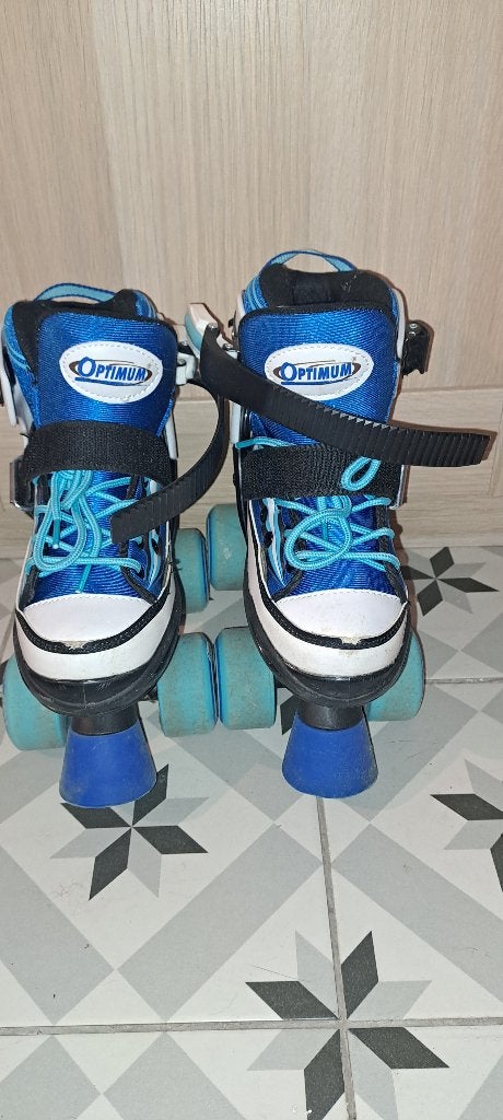 Rolschaatsen optimum, Ophalen, Gebruikt, Kinderen