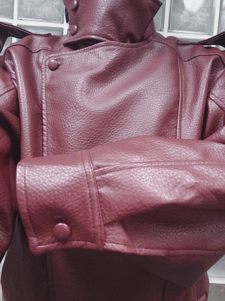 Bordeauxrode jas - Topkwaliteit, Kleding | Dames, Overige Dameskleding