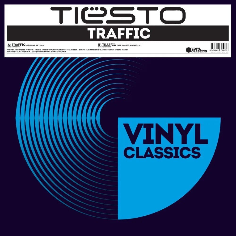 Tiësto* – Traffic, Cd's en Dvd's, Vinyl | Dance en House, Ophalen of Verzenden, 12 inch, Trance