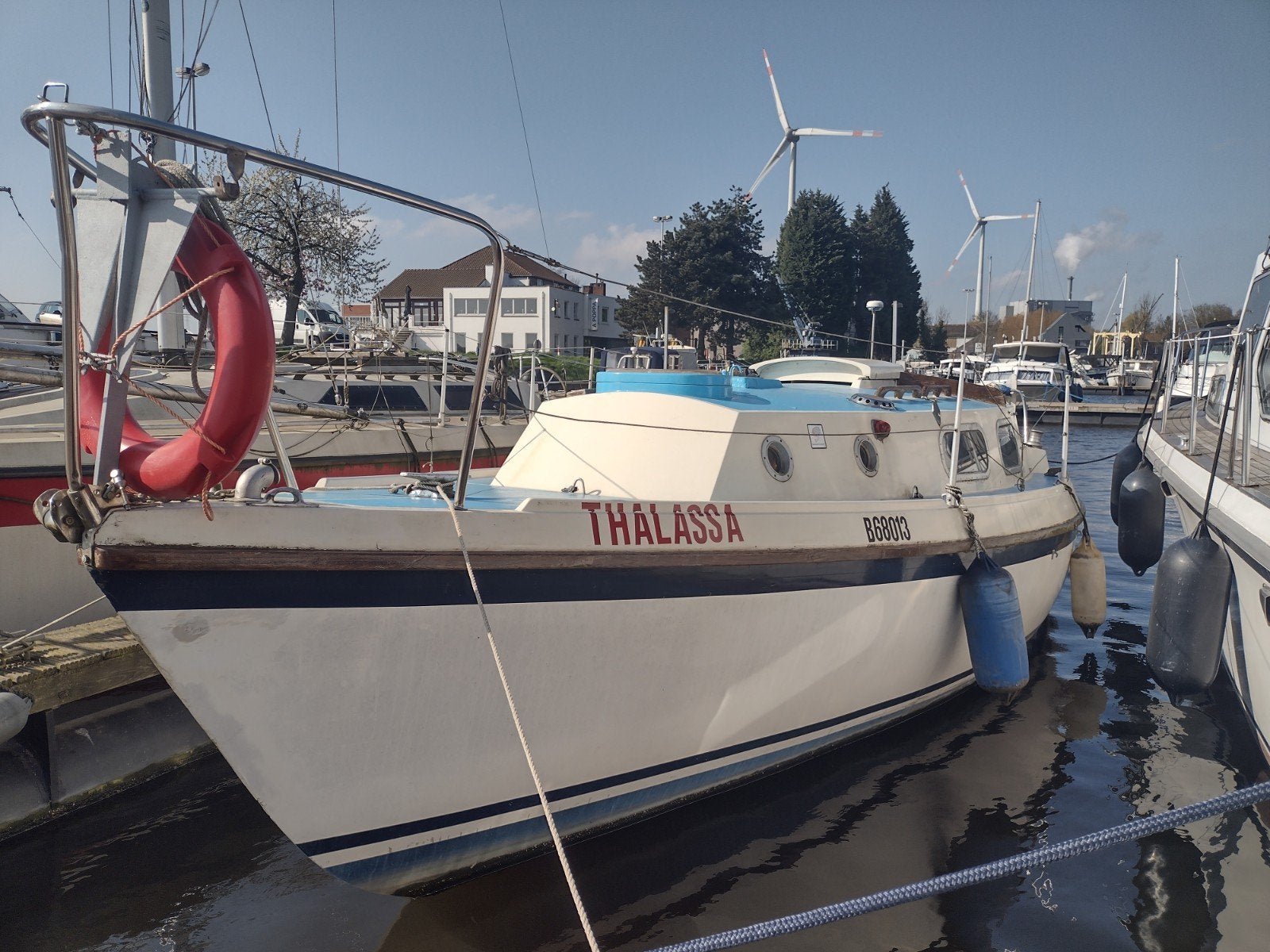 Plezier of visboot, Sports nautiques & Bateaux, Voiliers à cabine & Voiliers, Enlèvement, Westerly, Moteur hors-bord