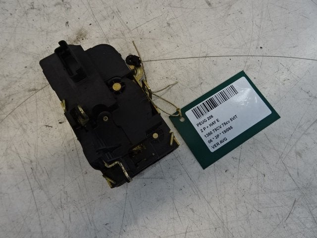 SERRURE DE PORTE AVANT GAUCHE Peugeot 206 (2A / C/H/J/S), Utilisé, Avant, Peugeot