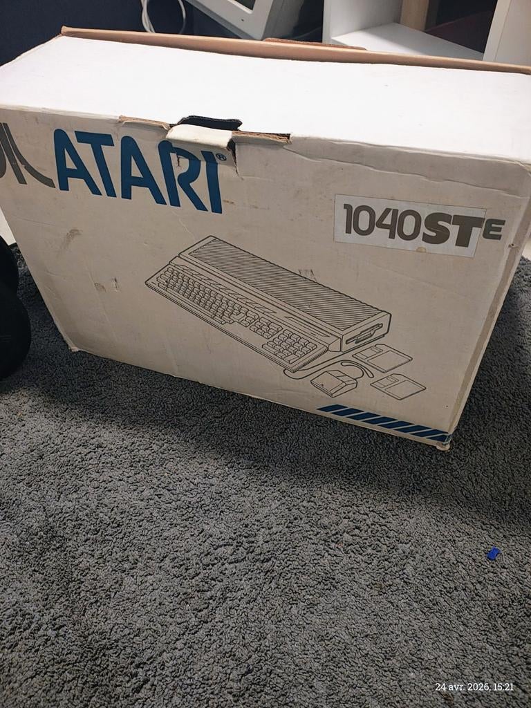 Console et moniteur Atari