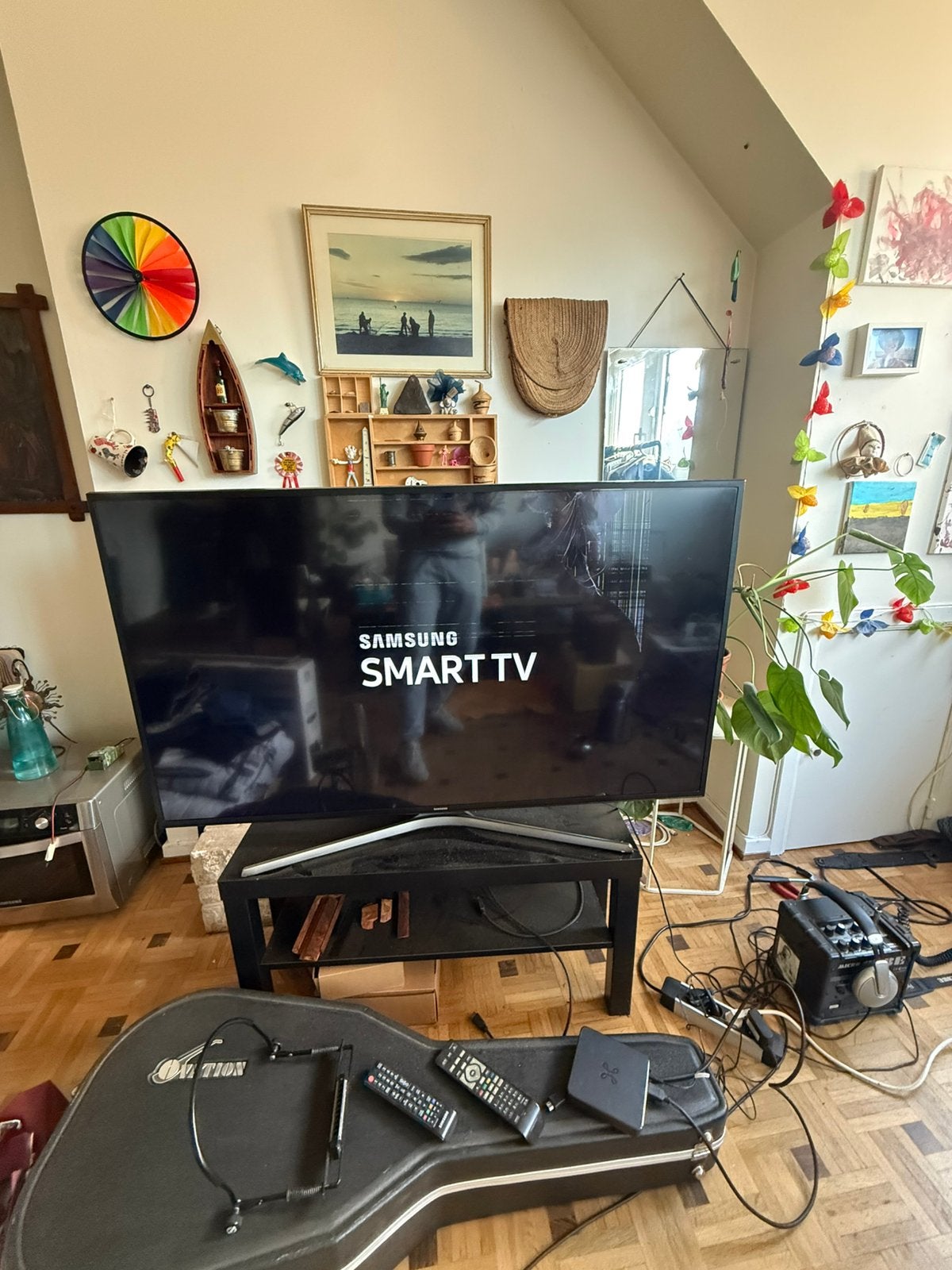 Samsung Smart TV 56", Ophalen, Zo goed als nieuw, Samsung, Smart TV
