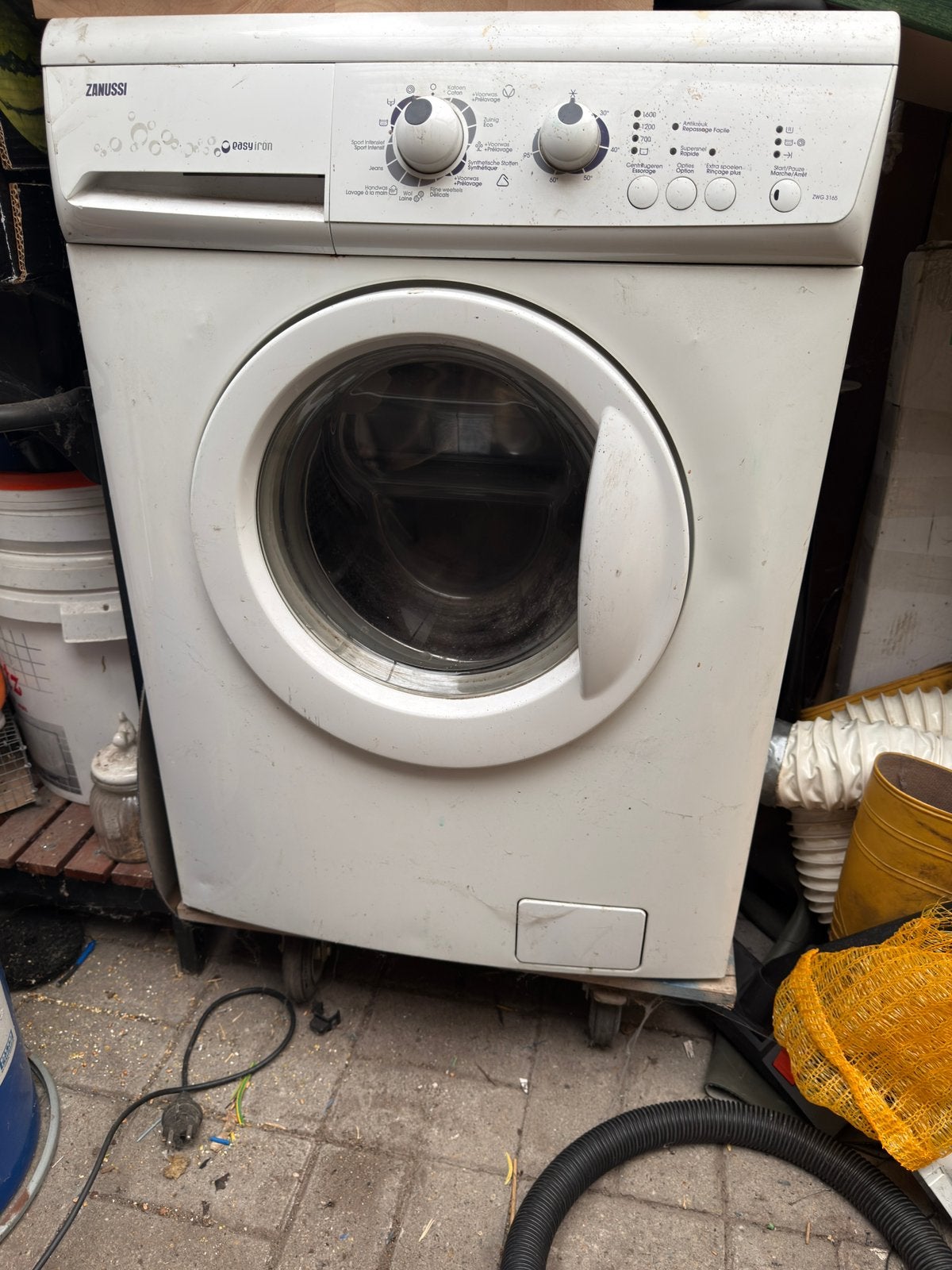 Wasmachine zanussi, Elektronische apparatuur, Wasmachines, Ophalen, Gebruikt, Voorlader