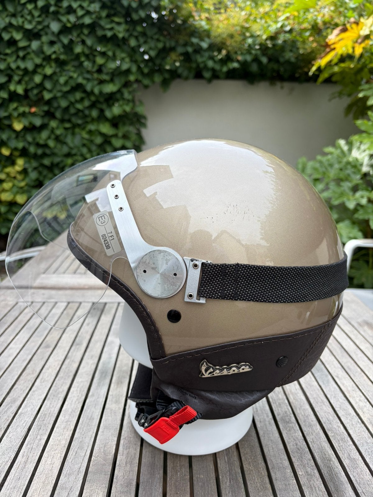 Vespa granturismo helm maat S, Ophalen, Zo goed als nieuw, Small