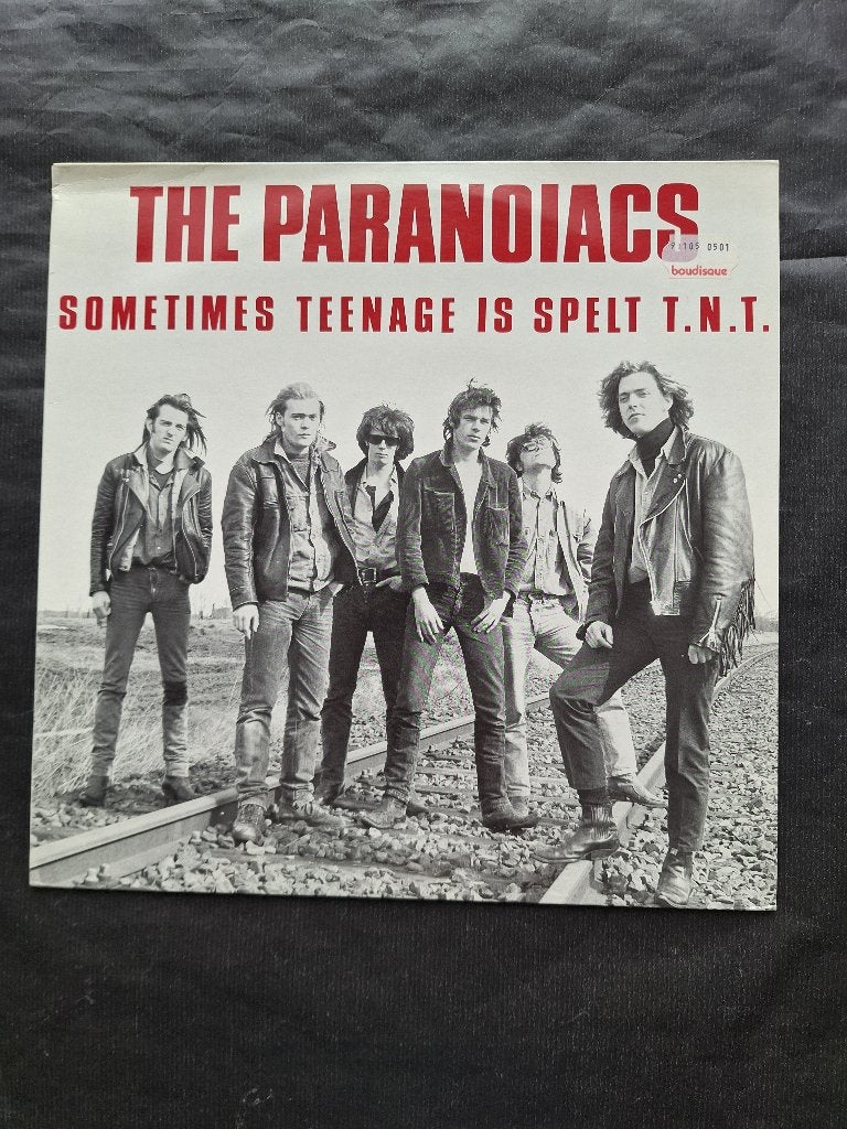 The PARANOIACS "Sometimes Teenage is Spelt T.N.T" LP (1988), Ophalen of Verzenden, LP
