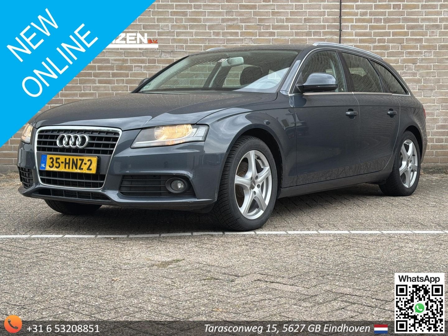 Audi A4 Avant 2.0 TDI Pro Line Business | Climate | Cruise |, Auto's, Zwart, Parkeersensor, A4, Beige