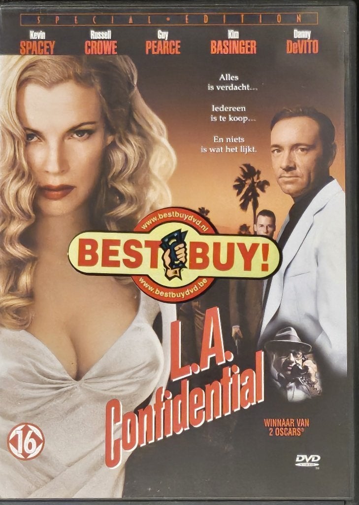 *L.A. Confidential (1997) Special Edition, Cd's en Dvd's, Dvd's | Thrillers en Misdaad, Ophalen of Verzenden, Zo goed als nieuw