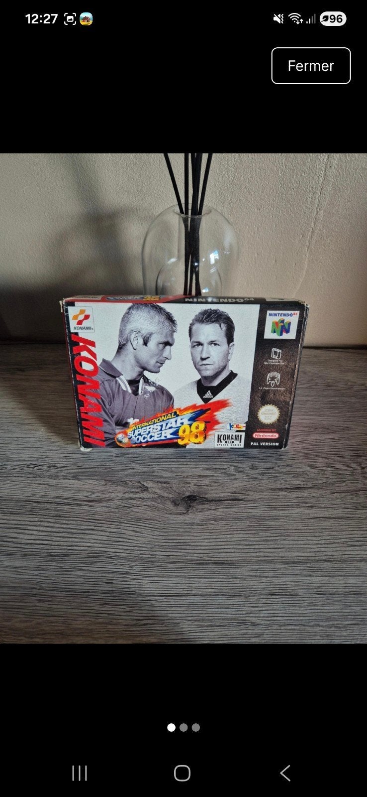 International superstar soccer 98 N64, Consoles de jeu & Jeux vidéo, Enlèvement