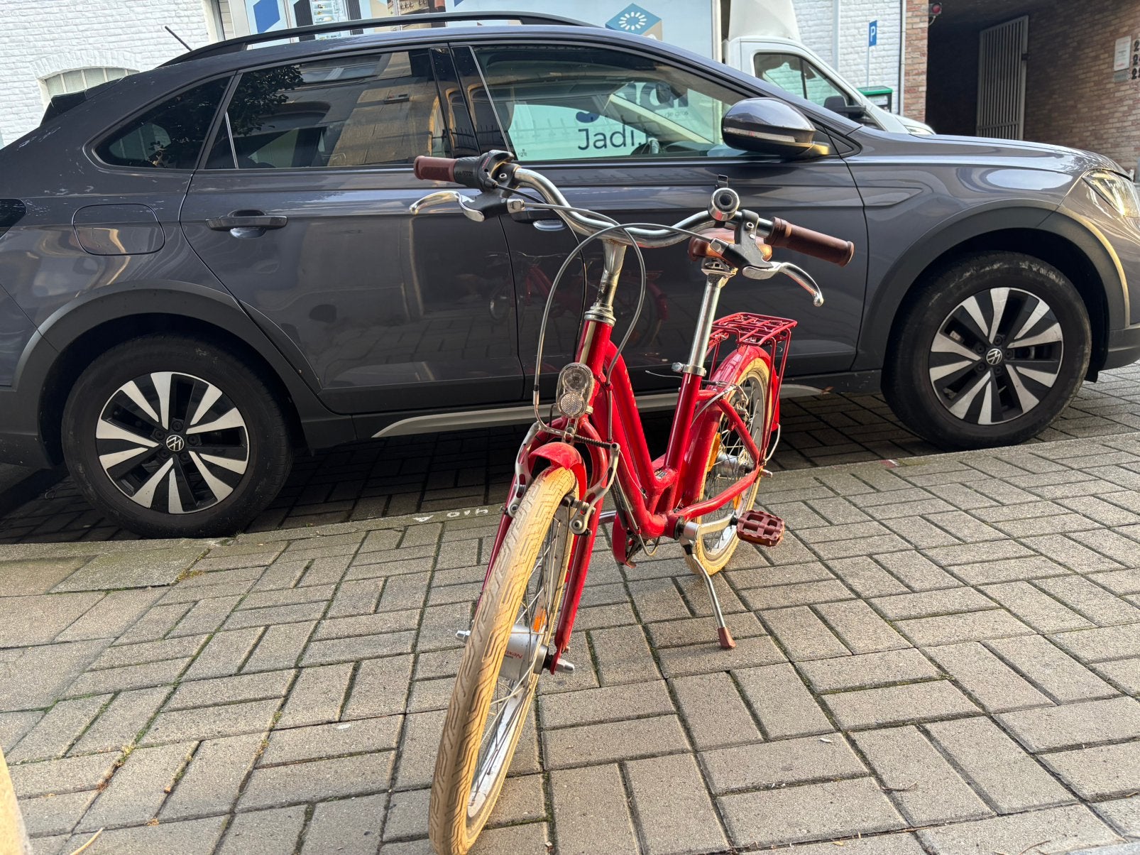 Kinderfiets Decathlon Elops, Fietsen en Brommers, Fietsen | Kinderfietsjes, Ophalen, Gebruikt, Velgrem, 20 inch of meer