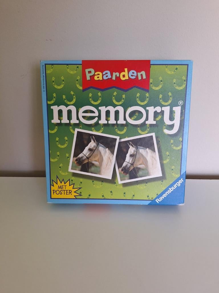 Memoryspel paarden, Ophalen of Verzenden