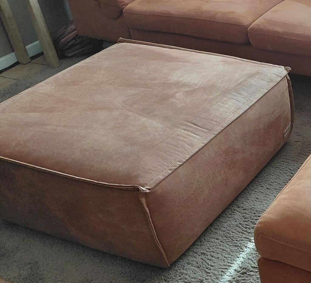 Grote hocker cognac, Ophalen