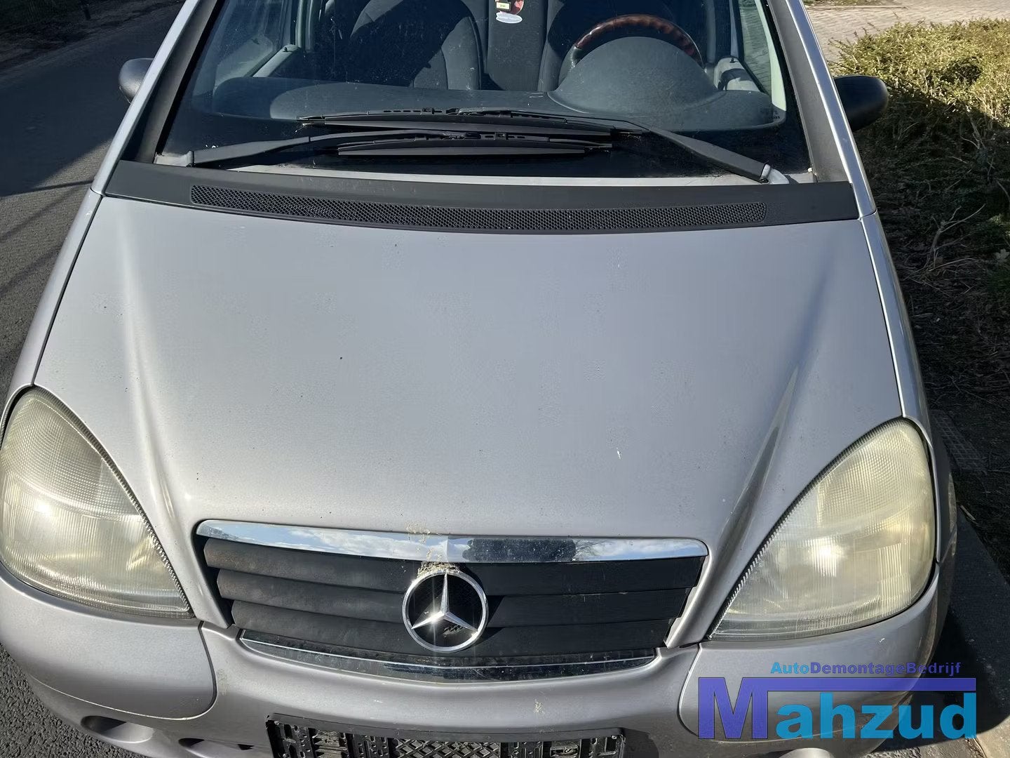 MERCEDES A KLASSE W168 Grijs 706 grille motorkap 1997-2004, Autos : Pièces & Accessoires, Mercedes-Benz AG, Mercedes-Benz, Utilisé