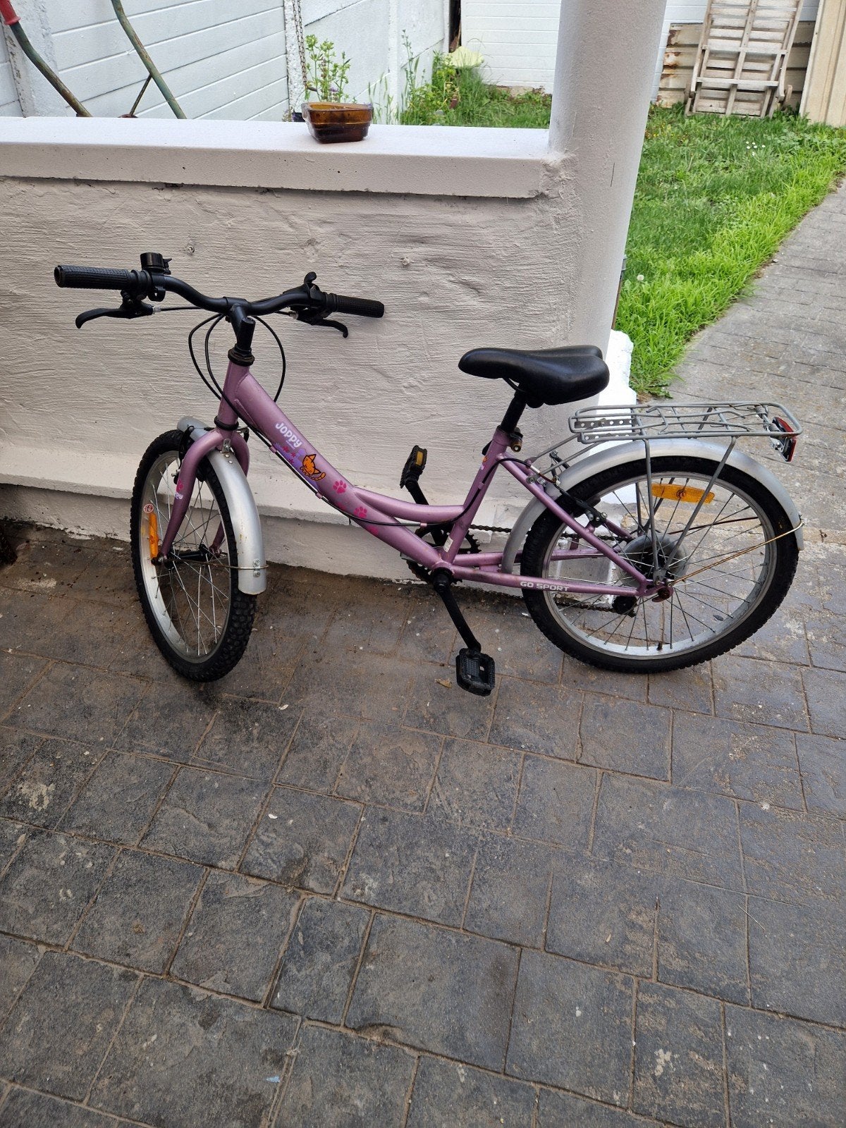 Je vends un vélo de 20 pouces, Enlèvement
