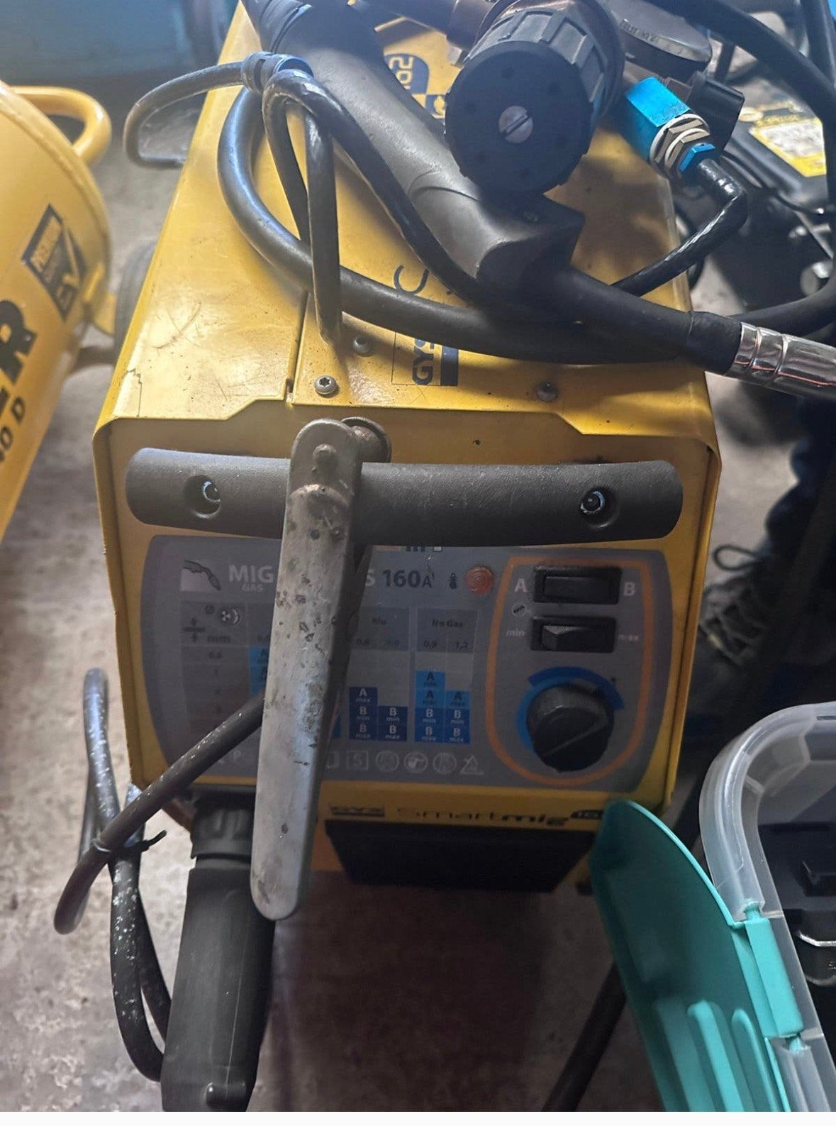 Laspost halfautomaat SmartMig 162, Ophalen, CO2