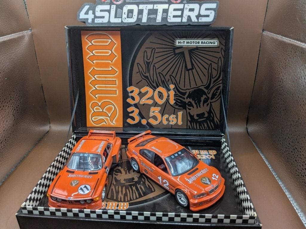 Fly BMW Set 320i & 3.5CSL Jagermeister "USED", Ophalen, Gebruikt, Motor, Overige merken