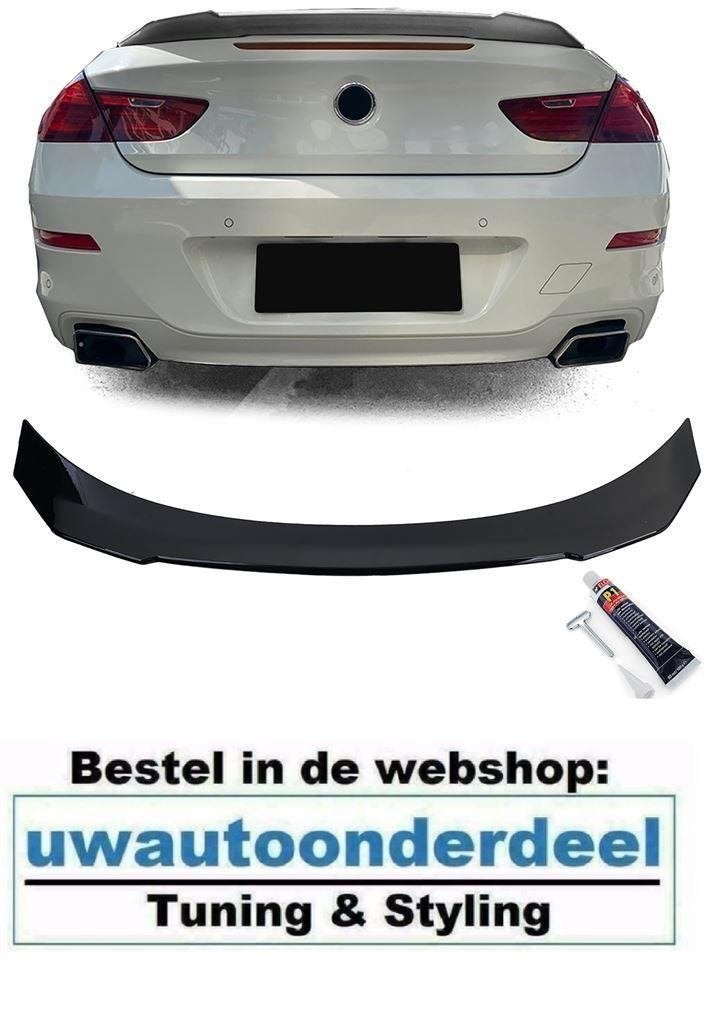Achterklep Ducktale Spoiler Glans Zwart Voor Bmw 6 Serie F12, Verzenden
