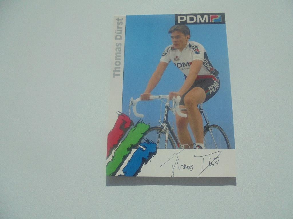 wielrenner- thomas durst, Envoi, 1980 à nos jours, Comme neuf, Photo