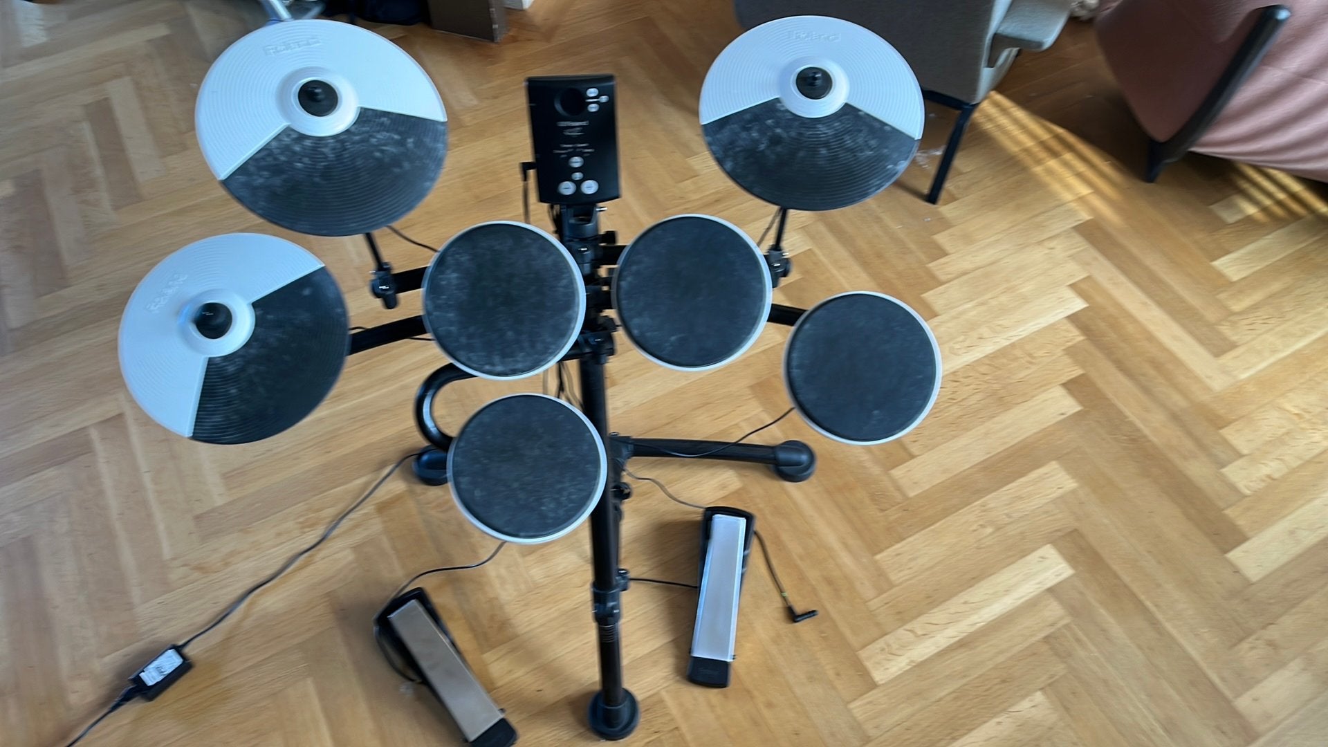 Elektrisch drumstel Roland, Muziek en Instrumenten, Drumstellen en Slagwerk, Ophalen, Gebruikt, Roland, Elektronisch