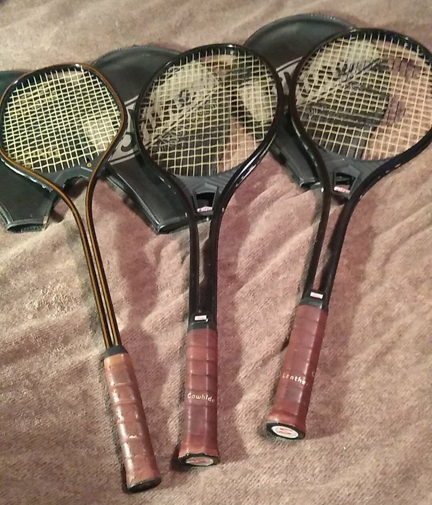 squash racket diverse, Sport en Fitness, Squash, Ophalen of Verzenden, Racket, Met hoes