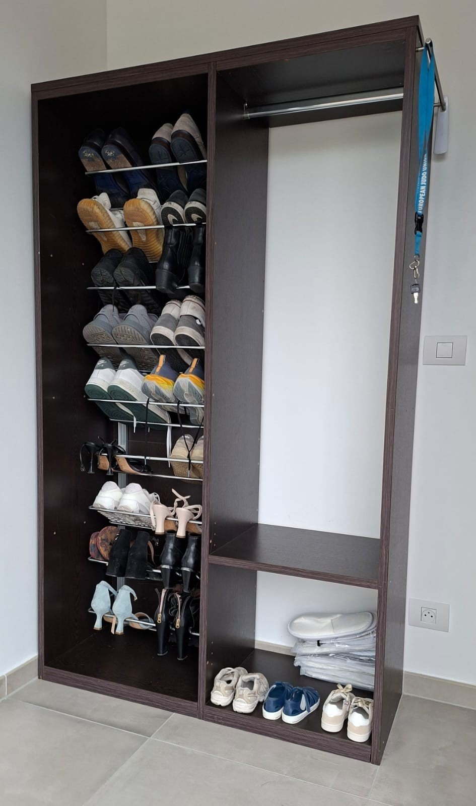 meuble d'entrée/chaussures/vestiaire - création personnelle, Enlèvement, Utilisé, Modern