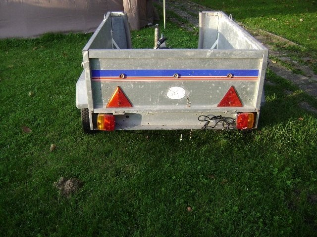 Kar (100€) voor Quad ,mini tractor ,auto. Gegalvaniseerd., Ophalen, Gebruikt