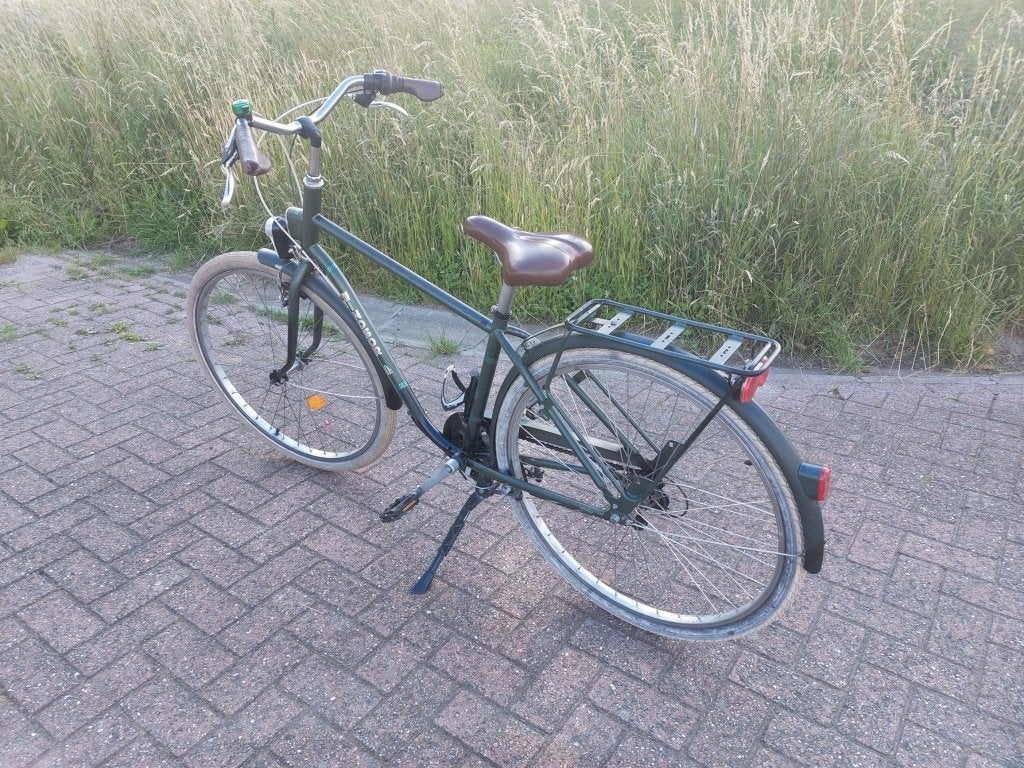 Herenfiets, Gebruikt, Velgrem, Versnellingen, 53 tot 57 cm