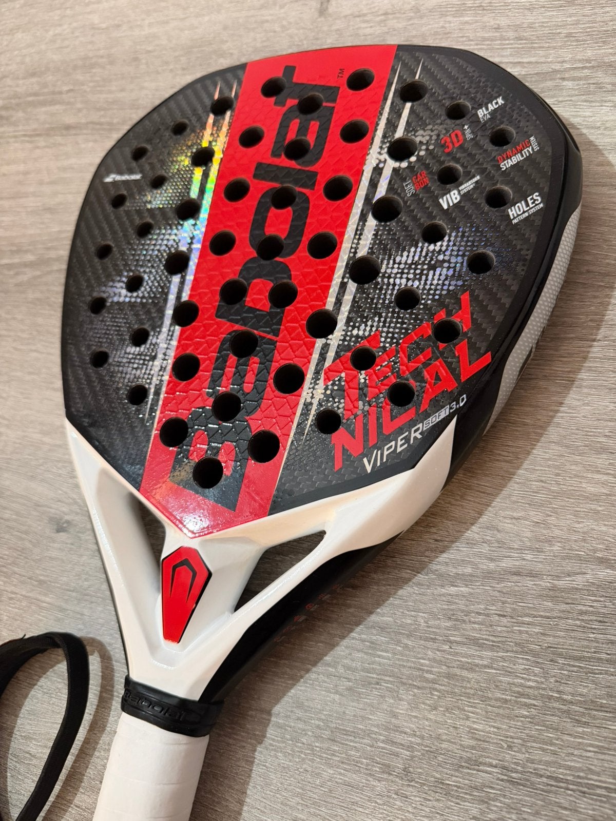 Raquette de padel Babolat Technical Viper Soft 3.0 2026, Sport en Fitness, Ophalen of Verzenden, Zo goed als nieuw, Padelracket