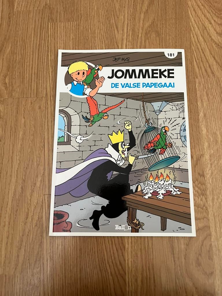 Strip Jommeke. De valse papegaai., Une BD, Enlèvement ou Envoi, Utilisé