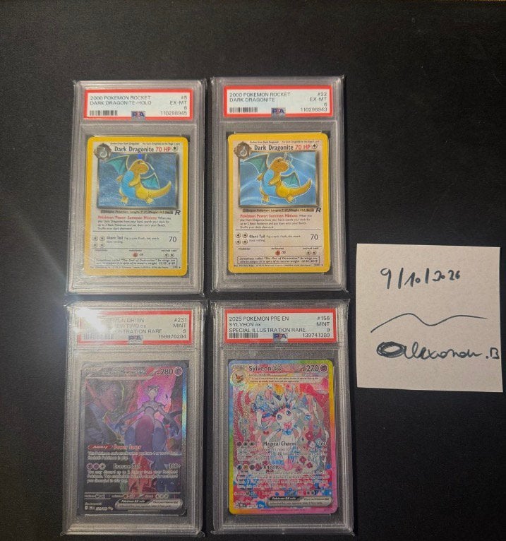 Pokemon slabs for sale!, Hobby en Vrije tijd, Ophalen of Verzenden, Zo goed als nieuw