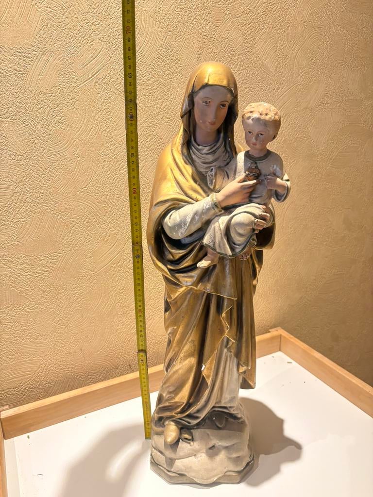 Maria met Kind 67 cm uit de 20e eeuw, Ophalen