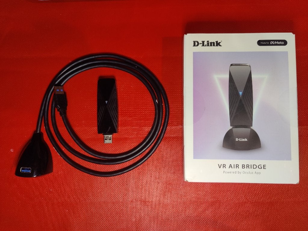D-Link VR Air Bridge DWA-F18 pour Meta Quest, Consoles de jeu & Jeux vidéo, Virtual Reality, Utilisé, PC, Lunettes VR, Enlèvement