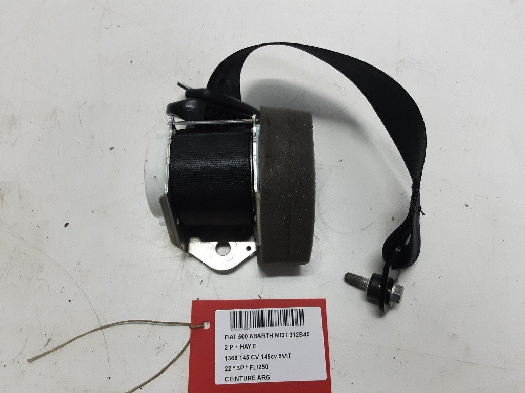 VEILIGHEIDSGORDEL LINKS ACHTER Abarth 500 / 595 / 695, Auto-onderdelen, Interieur en Bekleding, Gebruikt, Overige automerken, Mevr. I. Hauben