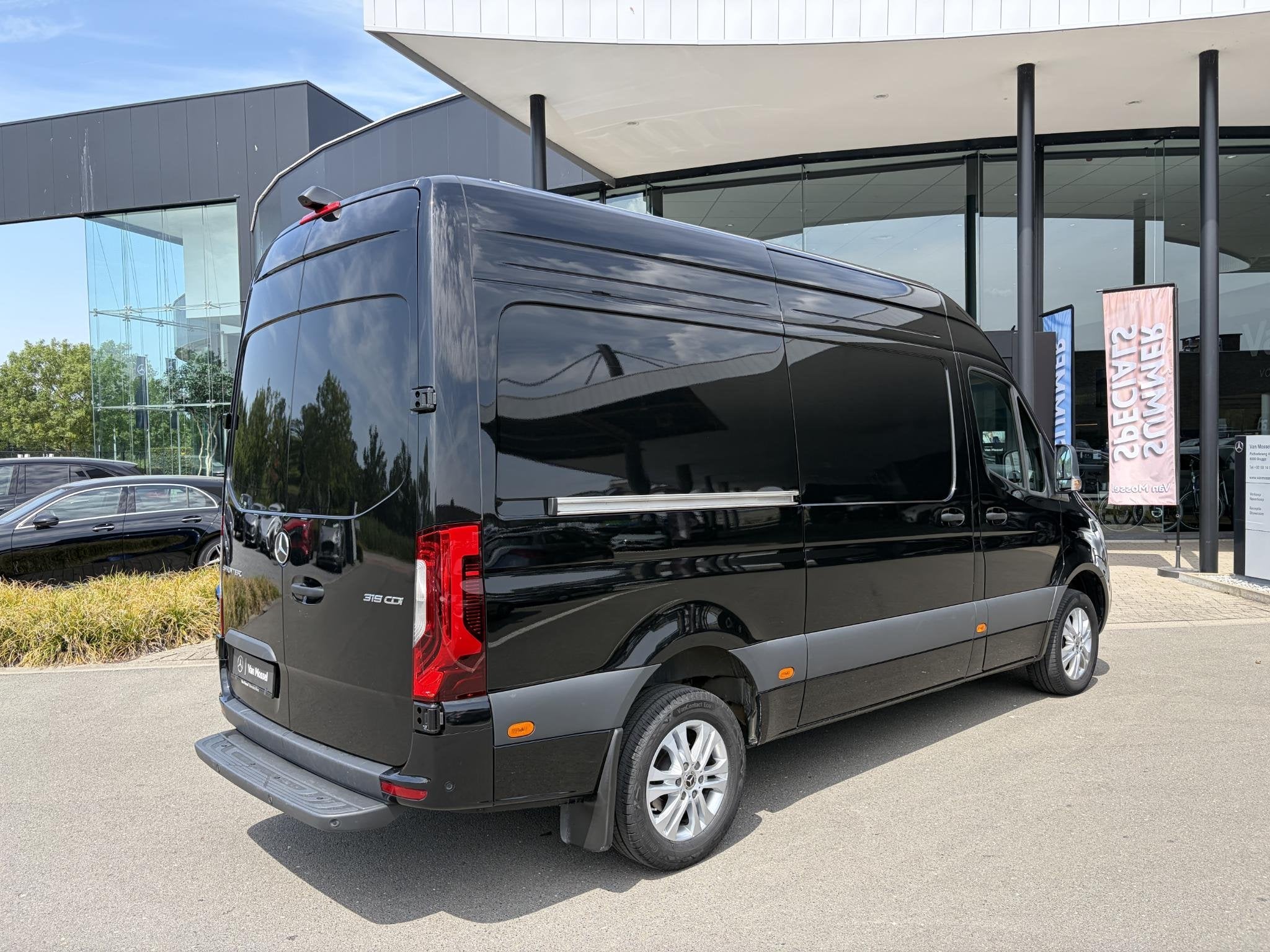 Mercedes-Benz Sprinter 319 CDI GB L2 RWD 3.5T, Auto's, Automaat, Gebruikt, Euro 6, 4 cilinders