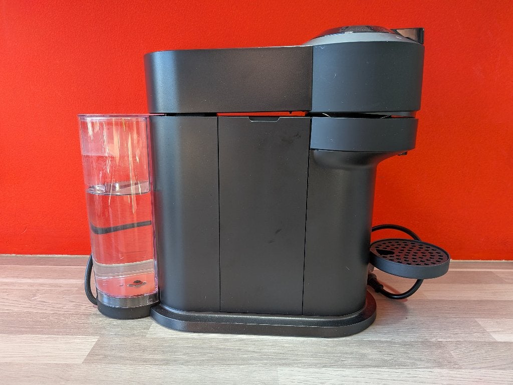 Nespresso Vertuo Next Premium Black + 150 capsules, Ophalen, Gebruikt, Espresso apparaat, 1 kopje