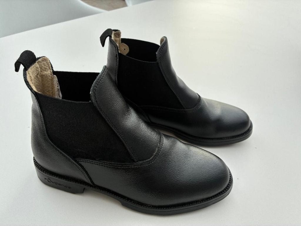 bottines d'équitation noires Fouganza pointure 37, Fouganza, Femmes, Comme neuf, Enlèvement