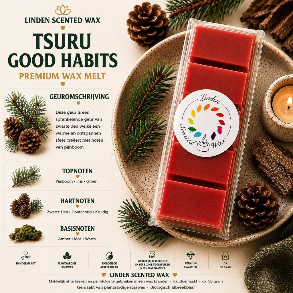 Parfum Waxmelts TSURU Good Habits, parfum Waxmelt Rituals, Enlèvement ou Envoi, Autres marques, Bougie, Cire