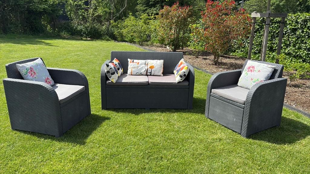 Ensemble de jardin, Jardin & Terrasse, Chaise, Salons de jardin, Synthétique, Utilisé