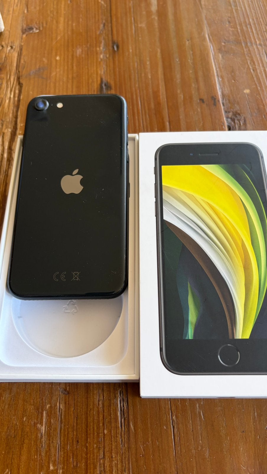IPhone SE second generation, Telecommunicatie, Mobiele telefoons | Apple iPhone, 256 GB, Zwart, Ophalen of Verzenden, Zo goed als nieuw