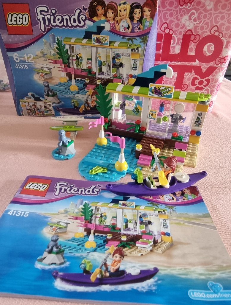 Leuke LEGO Friends 41315 Heartlake Surf Shop, Inclusief instructies, Lego, Friends, Ophalen of Verzenden